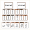 Synonym and Antonym Posters - Neutrals English Decor - Miss Jacobs Little Learners