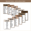 Synonym and Antonym Posters - Neutrals English Decor - Miss Jacobs Little Learners