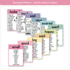 Synonym and Antonym Posters - Pastel English Decor - Miss Jacobs Little Learners