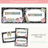 Synonym and Antonym Anchor Chart - Pastel Composition Notebook Math Decor - Miss Jacobs Little Learners