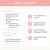 Synonym and Antonym Anchor Chart - Pastel Composition Notebook Math Decor - Miss Jacobs Little Learners