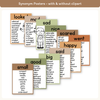Synonym and Antonym Posters - Woodland English Decor - Miss Jacobs Little Learners
