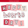 Valentine’s Day Bulletin Board Letters - Composition Notebook Classroom Decor - Miss Jacobs Little Learners