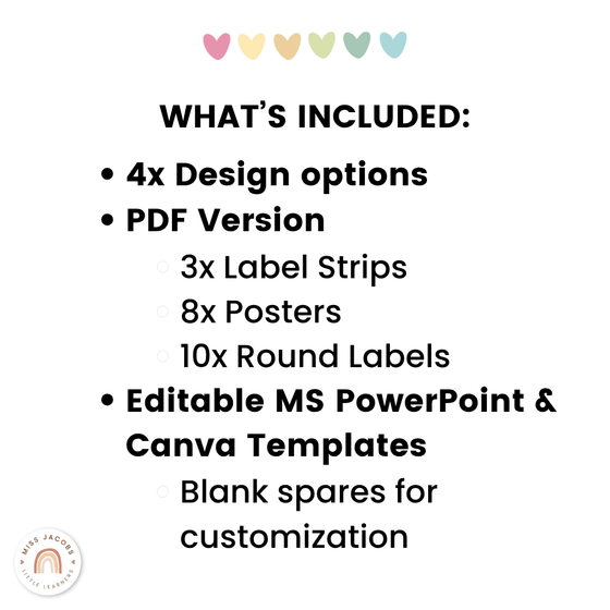 Voice Levels - Spotty Pastel - Miss Jacobs Little Learners