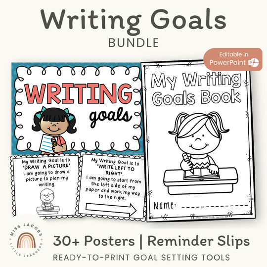 Writing Goals Bundle