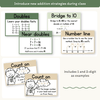 Addition Strategies Posters - Modern Botanical Classroom Decor - Miss Jacobs Little Learners