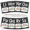 Affirmation Alphabet Posters - Black - Cutesy Classroom Decor - Miss Jacobs Little Learners