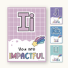 Affirmation Alphabet Posters - Dreamy Space Theme Classroom Decor - Miss Jacobs Little Learners