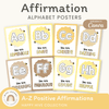 Affirmation Alphabet Posters - Happy Hive Classroom Decor - Miss Jacobs Little Learners