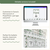 Affirmation Alphabet Posters - Modern Botanical Decor - Miss Jacobs Little Learners