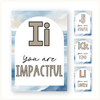 Affirmation Alphabet Posters - Modern Ocean Classroom Decor - Miss Jacobs Little Learners