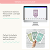 Affirmation Alphabet Posters - Pastel Composition Notebook Classroom Decor - Miss Jacobs Little Learners