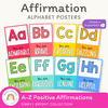 Affirmation Alphabet Posters - Simply Bright Classroom Decor - Miss Jacobs Little Learners