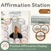 Affirmation Station - Modern Jungle Classroom Decor - Miss Jacobs Little Learners