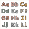 Alphabet Letter Formation Posters - Boho Neutrals Classroom Decor - Miss Jacobs Little Learners
