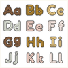 Alphabet Letter Formation Posters - Daisy Gingham Neutrals Classroom Decor - Miss Jacobs Little Learners