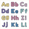 Alphabet Letter Formation Posters - Dreamy Space Classroom Decor - Miss Jacobs Little Learners