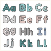 Alphabet Letter Formation Posters - Modern Rainbow Classroom Decor - Miss Jacobs Little Learners