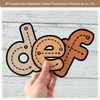 Alphabet Letter Formation Posters - Woodland Classroom Decor - Miss Jacobs Little Learners