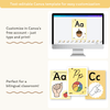 Alphabet Posters Bundle: English, ASL & Auslan - Happy Hive Classroom Decor - Miss Jacobs Little Learners