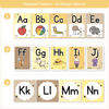 Alphabet Posters Bundle: English, ASL & Auslan - Happy Hive Classroom Decor - Miss Jacobs Little Learners
