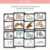 Alphabet Posters Bundle: English, ASL & Auslan - Pastel Composition Notebook Decor - Miss Jacobs Little Learners