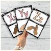 Alphabet Posters Bundle: English, ASL & Auslan - Pastel Composition Notebook Decor - Miss Jacobs Little Learners