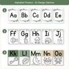 Alphabet Posters Bundle - Modern Botanical Decor - Miss Jacobs Little Learners