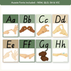 Alphabet Posters Bundle - Modern Botanical Decor - Miss Jacobs Little Learners
