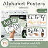 Alphabet Posters Bundle - Modern Botanical Decor - Miss Jacobs Little Learners