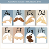Alphabet Posters Bundle - Modern Ocean Classroom Decor - Miss Jacobs Little Learners