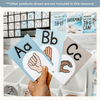 Alphabet Posters Bundle - Modern Ocean Classroom Decor - Miss Jacobs Little Learners