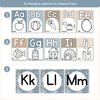 Alphabet Posters Bundle - Modern Ocean Classroom Decor - Miss Jacobs Little Learners