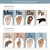 Alphabet Posters Bundle - Modern Ocean Classroom Decor - Miss Jacobs Little Learners