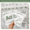Alphabet Posters Eucalyptus - Modern Botanical Decor - Miss Jacobs Little Learners