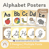 Alphabet Posters - Happy Hive Classroom Decor - Miss Jacobs Little Learners