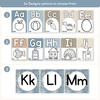 Alphabet Posters - Modern Ocean Classroom Decor - Miss Jacobs Little Learners