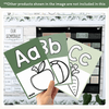 Alphabet Posters Natural Colors - Modern Botanical Decor - Miss Jacobs Little Learners