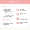 Alphabet Posters - Pastel Composition Notebook Classroom Decor - Miss Jacobs Little Learners