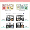 Alphabet Posters - Pastel Composition Notebook Classroom Decor - Miss Jacobs Little Learners