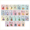 Alphabet Posters - Pastel Composition Notebook Classroom Decor - Miss Jacobs Little Learners