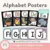 Alphabet Posters - Pastel Composition Notebook Classroom Decor - Miss Jacobs Little Learners
