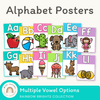 Alphabet Posters - Rainbow Brights Classroom Decor - Miss Jacobs Little Learners