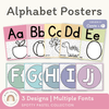 Alphabet Posters - Spotty Pastel Classroom Decor - Miss Jacobs Little Learners