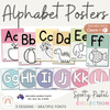 Alphabet Posters - Spotty Pastel Classroom Decor - Miss Jacobs Little Learners