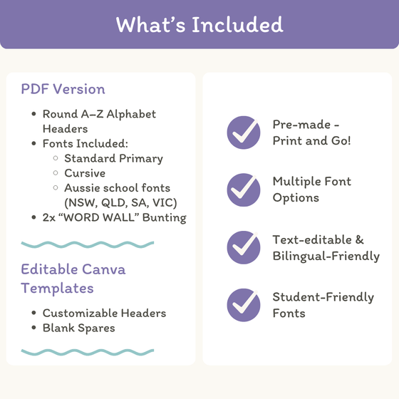 Alphabet Word Wall - Dreamy Space Theme Classroom Decor - Miss Jacobs Little Learners