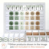 Alphabet Word Wall - Modern Botanical Classroom Decor - Miss Jacobs Little Learners