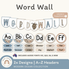 Alphabet Word Wall - Modern Ocean Classroom Decor - Miss Jacobs Little Learners