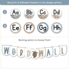 Alphabet Word Wall - Modern Ocean Classroom Decor - Miss Jacobs Little Learners