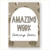 Amazing Work Coming Soon Posters - Modern Ocean Classroom Decor - Miss Jacobs Little Learners